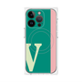 プレミアムパネル with MagSafe［ オリジナル - initial color line - V green ］
