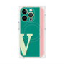 プレミアムパネル with MagSafe［ オリジナル - initial color line - V green ］