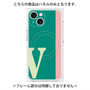 プレミアムパネル with MagSafe［ オリジナル - initial color line - V green ］