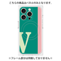 プレミアムパネル with MagSafe［ オリジナル - initial color line - V green ］