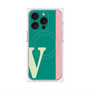 プレミアムパネル with MagSafe［ オリジナル - initial color line - V green ］