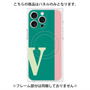 プレミアムパネル with MagSafe［ オリジナル - initial color line - V green ］