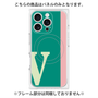 プレミアムパネル with MagSafe［ オリジナル - initial color line - V green ］