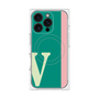 プレミアムパネル with MagSafe［ オリジナル - initial color line - V green ］
