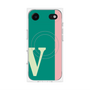 プレミアムパネル with MagSafe［ オリジナル - initial color line - V green ］