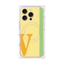 プレミアムパネル with MagSafe［ オリジナル - initial color line - V yellow ］