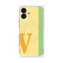 プレミアムパネル with MagSafe［ オリジナル - initial color line - V yellow ］