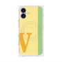 プレミアムパネル with MagSafe［ オリジナル - initial color line - V yellow ］