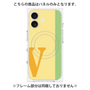 プレミアムパネル with MagSafe［ オリジナル - initial color line - V yellow ］