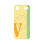 プレミアムパネル with MagSafe［ オリジナル - initial color line - V yellow ］