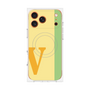 プレミアムパネル with MagSafe［ オリジナル - initial color line - V yellow ］