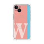 プレミアムパネル with MagSafe［ オリジナル - initial color line - W pink ］