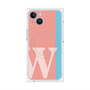プレミアムパネル with MagSafe［ オリジナル - initial color line - W pink ］