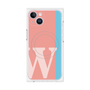 プレミアムパネル with MagSafe［ オリジナル - initial color line - W pink ］