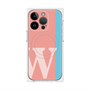 プレミアムパネル with MagSafe［ オリジナル - initial color line - W pink ］