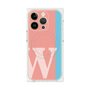 プレミアムパネル with MagSafe［ オリジナル - initial color line - W pink ］