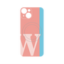 プレミアムパネル with MagSafe［ オリジナル - initial color line - W pink ］
