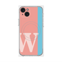 プレミアムパネル with MagSafe［ オリジナル - initial color line - W pink ］