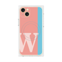 プレミアムパネル with MagSafe［ オリジナル - initial color line - W pink ］