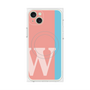 プレミアムパネル with MagSafe［ オリジナル - initial color line - W pink ］