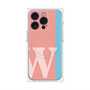 プレミアムパネル with MagSafe［ オリジナル - initial color line - W pink ］