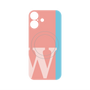 プレミアムパネル with MagSafe［ オリジナル - initial color line - W pink ］