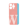 プレミアムパネル with MagSafe［ オリジナル - initial color line - W pink ］