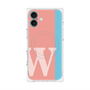 プレミアムパネル with MagSafe［ オリジナル - initial color line - W pink ］