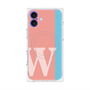 プレミアムパネル with MagSafe［ オリジナル - initial color line - W pink ］