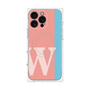 プレミアムパネル with MagSafe［ オリジナル - initial color line - W pink ］
