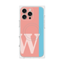 プレミアムパネル with MagSafe［ オリジナル - initial color line - W pink ］