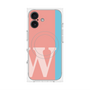 プレミアムパネル with MagSafe［ オリジナル - initial color line - W pink ］