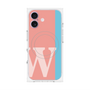 プレミアムパネル with MagSafe［ オリジナル - initial color line - W pink ］