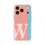 プレミアムパネル with MagSafe［ オリジナル - initial color line - W pink ］