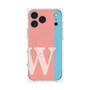 プレミアムパネル with MagSafe［ オリジナル - initial color line - W pink ］