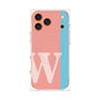 プレミアムパネル with MagSafe［ オリジナル - initial color line - W pink ］
