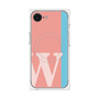 プレミアムパネル with MagSafe［ オリジナル - initial color line - W pink ］
