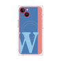 プレミアムパネル with MagSafe［ オリジナル - initial color line - W blue ］