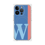 プレミアムパネル with MagSafe［ オリジナル - initial color line - W blue ］