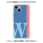 プレミアムパネル with MagSafe［ オリジナル - initial color line - W blue ］
