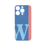 プレミアムパネル with MagSafe［ オリジナル - initial color line - W blue ］