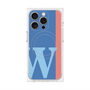 プレミアムパネル with MagSafe［ オリジナル - initial color line - W blue ］
