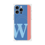 プレミアムパネル with MagSafe［ オリジナル - initial color line - W blue ］