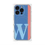 プレミアムパネル with MagSafe［ オリジナル - initial color line - W blue ］