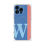 プレミアムパネル with MagSafe［ オリジナル - initial color line - W blue ］