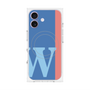 プレミアムパネル with MagSafe［ オリジナル - initial color line - W blue ］