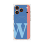 プレミアムパネル with MagSafe［ オリジナル - initial color line - W blue ］