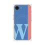 プレミアムパネル with MagSafe［ オリジナル - initial color line - W blue ］