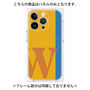 プレミアムパネル with MagSafe［ オリジナル - initial color line - W orange ］