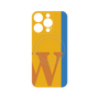 プレミアムパネル with MagSafe［ オリジナル - initial color line - W orange ］